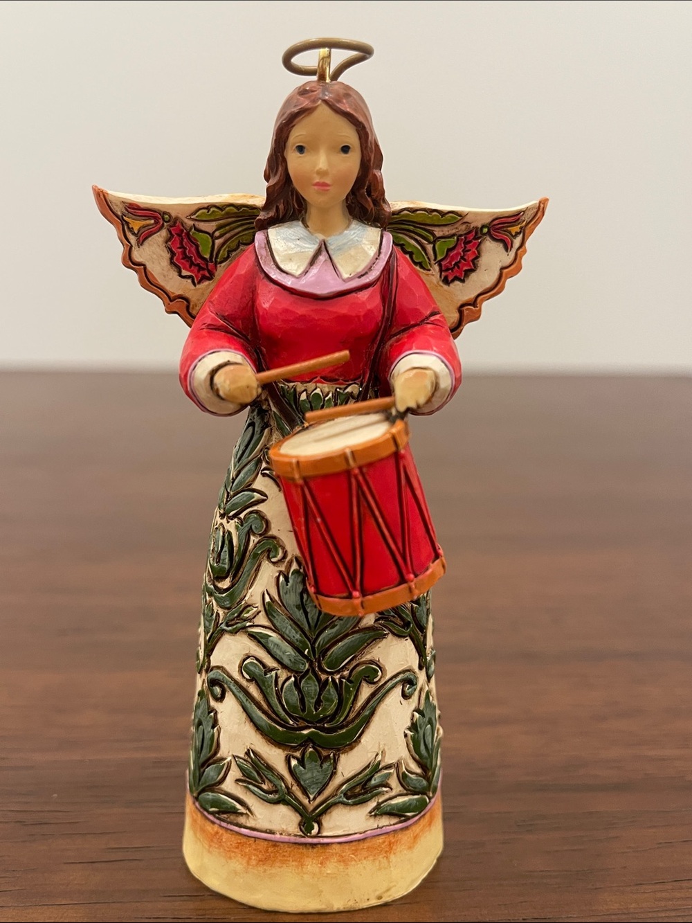 Jim Shore “Williamsburg Damask Angel” Hanging Ornament 2013